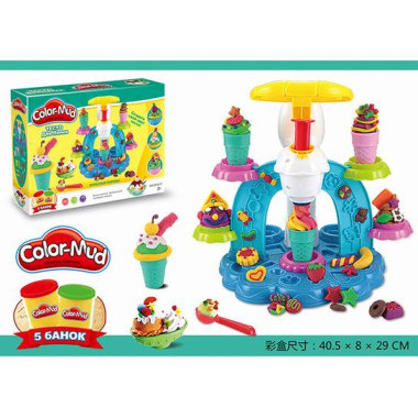 Набор Кондитера и аппарат для изготовления пирожных 6 банок в кор. 40х8х29см