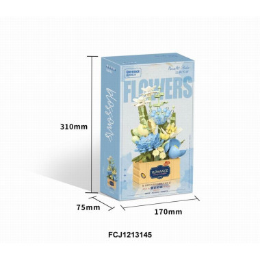 Конструктор  Degao Factory 52042 Цветочный магазин 32х17х7.5