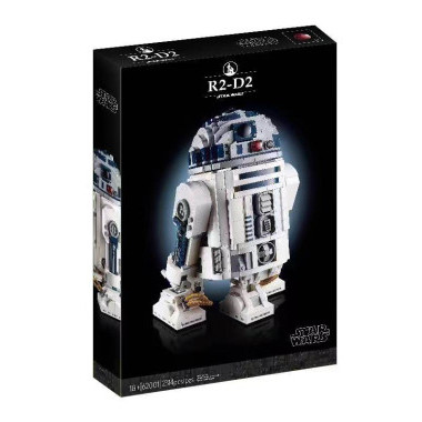 Конструктор Lepin 62001 Star Wars 75308 R2-D2 2314дет. Конструктор Lepin 62001 Star Wars 75308 R2-D2 2314дет.