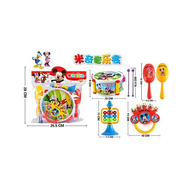 Музыкальный набор "Квартет" в пакете 28х25см