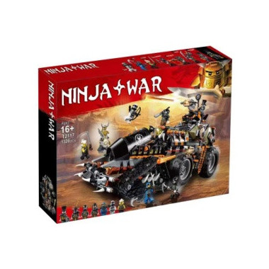Конструктор Ниндзя Lepin T2117 Стремительный странник 1320 ДЕТ. Конструктор Ниндзя Lepin T2117 Стремительный странник 1320 ДЕТ.
