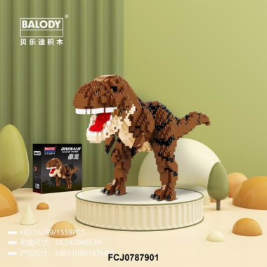 Конструктор Balody 16249 Питомцы "Тиранозавр Рекс" 1559 дет. 16.5x18x8 см Конструктор Balody 16249 Питомцы "Тиранозавр Рекс" 1559 дет. 16.5x18x8 см