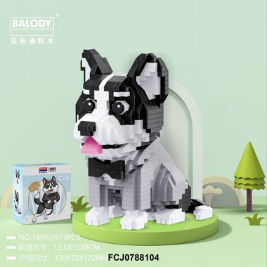 Конструктор Balody 18393 Питомцы "Хаски" 973 дет. 13.5x15x8 см Конструктор Balody 18393 Питомцы "Хаски" 973 дет. 13.5x15x8 см