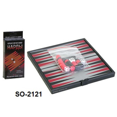 Настольная игра Нарды малые магнитные Настольная игра Нарды малые магнитные