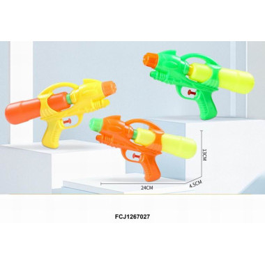 Пистолет водный механический в пакете 24х13х4.5 Пистолет водный механический в пакете 24х13х4.5