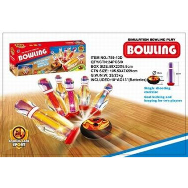 Игра Боулинг звук, свет 58*23*8.8 Игра Боулинг звук, свет 58*23*8.8