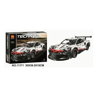Конструктор BELA 11171 Technica "Порш 911 RSR" 1580 дет. в кор. 50х40х10 см
