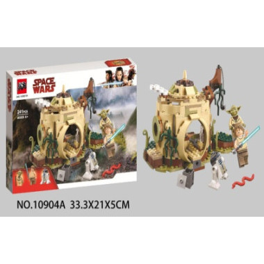 Конструктор BELA (Lari) Стар Варс 10904 Хижина Йоды 241 дет.