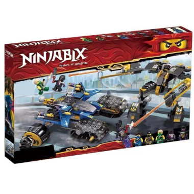 Конструктор 21493 Lepin Ниндзяго "Внедорожник-молния" Конструктор 21493 Lepin Ниндзяго "Внедорожник-молния"