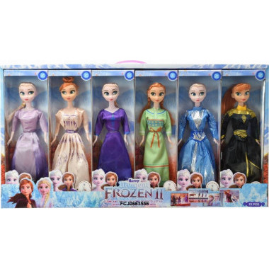 Набор кукол Холодное сердце 6 видов 12 шт в д/б