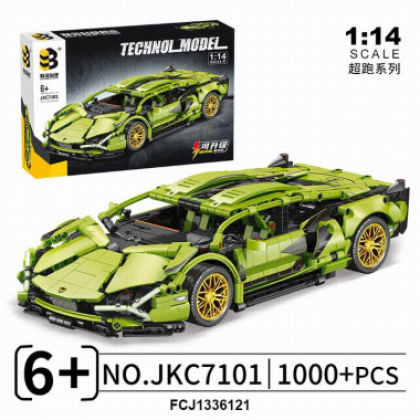 (КИЗ) Конструктор JKC71021 Техника Ламборгини 1:14 1000 дет.