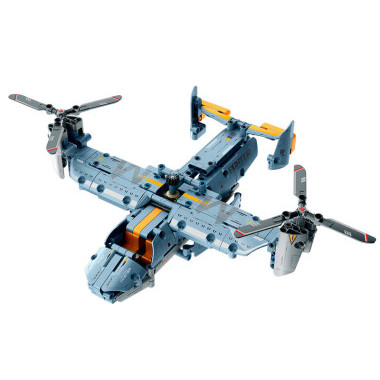 Конструктор iM.Master 6830 Техника &quot;Военный самолет&quot; 346 дет. 31x23x7 см