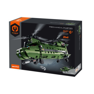 Конструктор iM.Master 6809 Техника &quot;Вертолет 2в1&quot; 393 дет. 31x23x7 см
