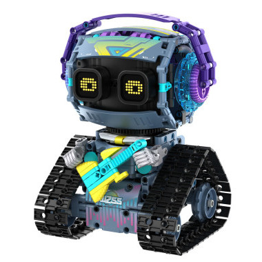 Конструктор iM.Master NEW 8055 Интеллектуальный программируемый Цифровой дисплей Гитарист/Транспортер/Ролик 3в1/433шт