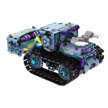 Конструктор iM.Master NEW 8055 Интеллектуальный программируемый Цифровой дисплей Гитарист/Транспортер/Ролик 3в1/433шт