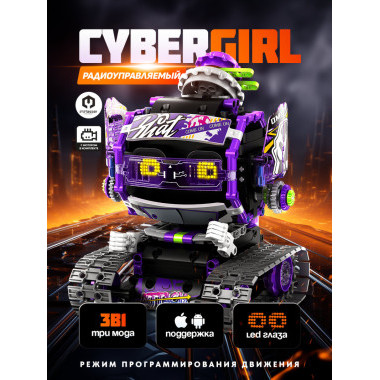 Конструктор iM.Master NEW 8058 Интеллектуальная Цифровая Киберспортивная девушка/Робот/Скорпион 3 в 1/458шт