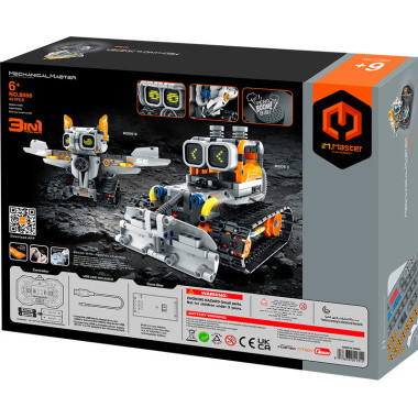 Конструктор iM.Master NEW 8056 Интеллектуальный Робот Пионер исследования Луны/СОВА/бульдозер 3в1/451шт