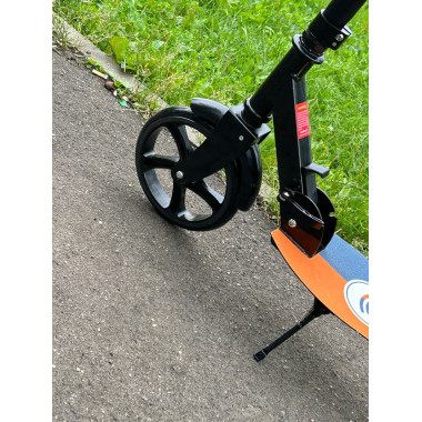 Самокат Городской 2-х колесный (складной), колеса полиуретан 200 мм, максимальная нагрузка до 100 кг (4шт), 2 вида