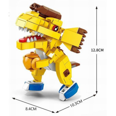Конструктор PinGao Blocks 20033 Динозавр 198 дет.
