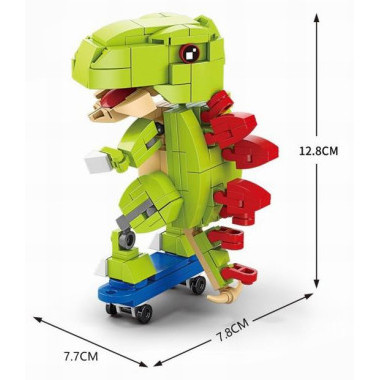 Конструктор PinGao Blocks 20030 Динозавр 200 дет.