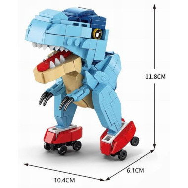 Конструктор PinGao Blocks 20031 Динозавр 200 дет