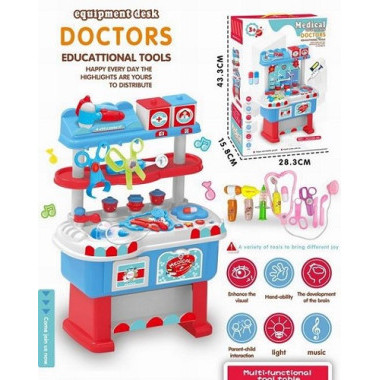 Игровой набор &quot;Врач&quot; свет+ звук в коробке 43.3х28х15.8 см