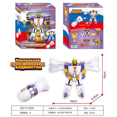 Трансформер &quot;Воланчик&quot; в кор. 21х9.5х26см