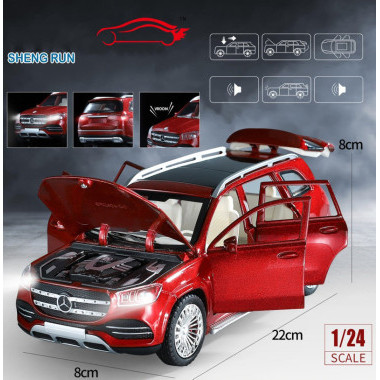 Машина металлическая &quot;Mercedes-Benz&quot; 1:24 8 шт.