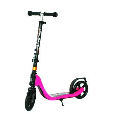 Самокат городской подростковый 2-х колесный, колеса полиуретан 200 мм, ножной тормоз, максимальная нагрузка до 70кг (6шт)