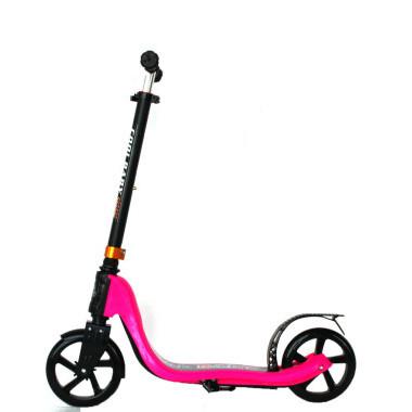 Самокат городской подростковый 2-х колесный, колеса полиуретан 200 мм, ножной тормоз, максимальная нагрузка до 70кг (6шт)