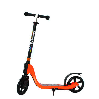 Самокат городской подростковый 2-х колесный, колеса полиуретан 200 мм, ножной тормоз, максимальная нагрузка до 70кг (6шт)