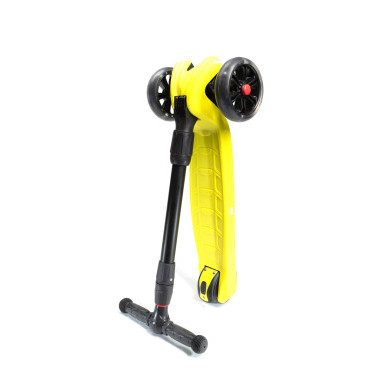 Самокат Scooter детский Макси складной, 4 цвета, светящиеся колеса 130мм, ручка регулируется (6шт)