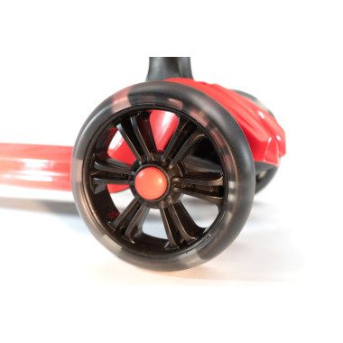 Самокат Scooter детский Макси складной, 4 цвета, светящиеся колеса 130мм, ручка регулируется (6шт)