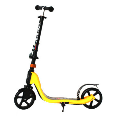 Самокат Scooter подростковый 2х колесный (складной) колеса полиуретан 180 мм, максимальная нагрузка до 70кг