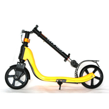 Самокат Scooter подростковый 2х колесный (складной) колеса полиуретан 180 мм, максимальная нагрузка до 70кг