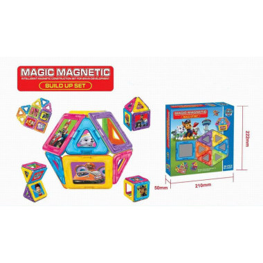 Конструктор магнитный Build up set 26 дет. 22х21х5.5 Конструктор магнитный Build up set 26 дет. 22х21х5.5