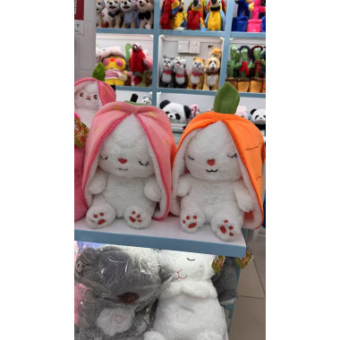 Мягкая игрушка-ночник &quot;Зайка&quot; 2в1 (Сладкий сон малыша) на батарейках