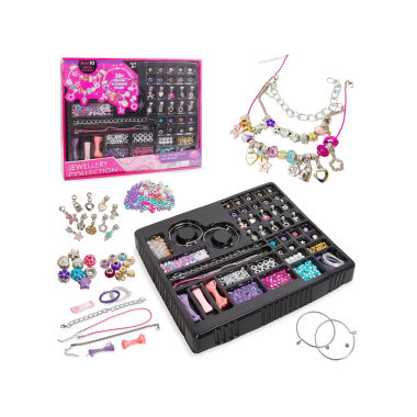 Детский набор для создания украшений из бусин и бисера 34х29х5