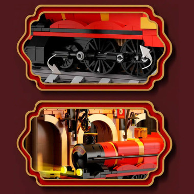 Конструктор MJI 13017 Гарри Поттер &quot;Хогвартс экспресс&quot; 929 дет.