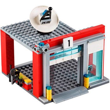 Конструктор BELA 10831 Сити &quot;Пожарная часть&quot; 958 дет 50х39.5х9.5см