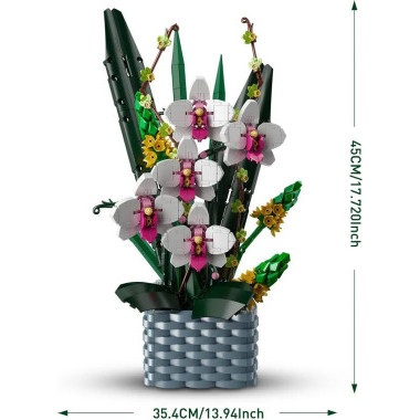 Конструктор Mould King 10025 Цветы &quot;Бонсай&quot; 1158 дет.