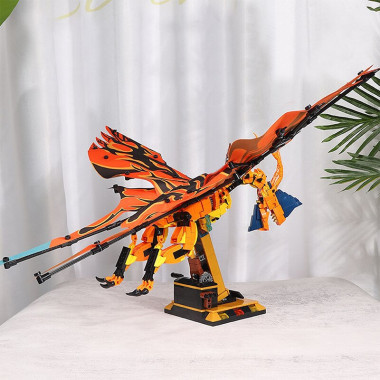 Конструктор MJI 13004 Динозавры &quot;Атака огненного дракона&quot; 1174 дет.