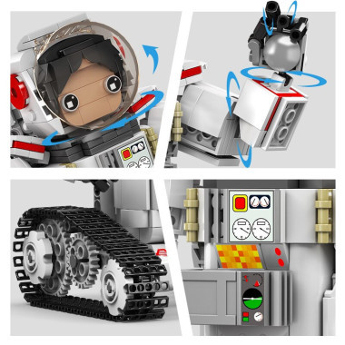 Конструктор Mould King 13137 Робот &quot;Робот астронавт на ДУ&quot; 508 дет. 28x19x8 см