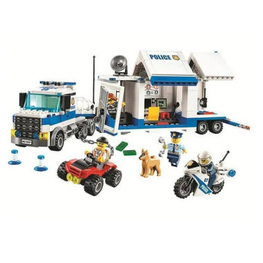 Конструктор BELA 10657 Сити &quot;Мобильный командный центр&quot; 398 дет. 41х28х6.5см