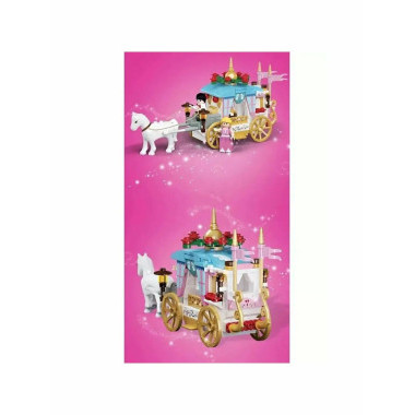 Конструктор BBlock XJ-1981E Принцессы &quot;Розовая карета принцессы&quot; 317 дет.
