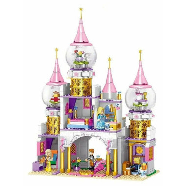 Конструктор Zhe Gao QL1180 Принцессы &quot;Замок Вендсетт&quot; 973 дет.