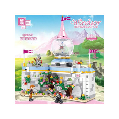 Конструктор Zhe Gao QL1177 Принцессы &quot;Замок Принца&quot; 399 дет.