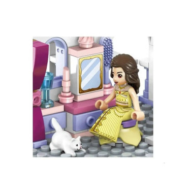 Конструктор Zhe Gao QL2002 Принцессы &quot;Волшебный замок&quot; 1199 дет. 57.5x47.2x8 см