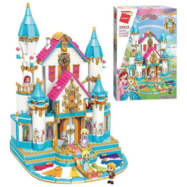Конструктор Qman 32015 Принцессы &quot;Бал в Цветочном замке&quot; 1169 дет