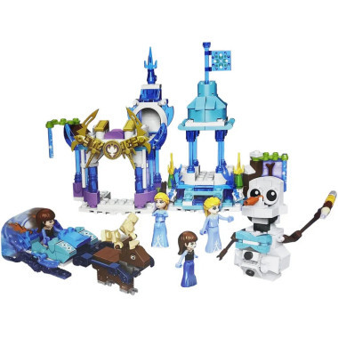 Конструктор MG 98002 Принцессы &quot;Волшебный замок из льда и снега&quot; 400 дет. 45x36x6 см